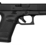 Glock G19 Gen5 Compact 15 Rounds 9mm Pistol - Blue/Black, 4.02" Barrel, 15+1 Rounds, 3-Dot Sights